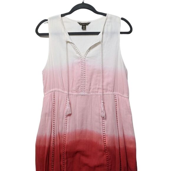 TOMMY BAHAMA Tie Dye Ombre Maxi Dress M - Picture 3 of 8